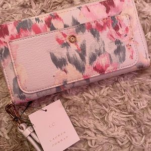 Lauren Conrad Floral Wristlet